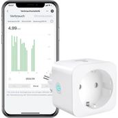 Akıllı Wlan Priz, Enerji Takibi & Zamanlayıcı, Uzaktan Kumanda, 16A, Tüv Sertifikalı