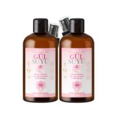 Akita %100 Doğal Yağı Alınmamış Cam Şişe 2x100 ml Gül Suyu