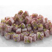 Akkent 1860 Hindistan Cevizli Nar Aromalı Çifte Kavrulmuş Extra Antep Fıstıklı Lokum - 450 gr