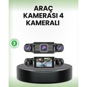 Aksiyon Global Gps’li 4 Kameralı Araç Iç Dış Kayıt Sistemi 1080P Wifi Destekli - Lisinya