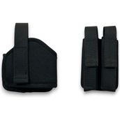 Aksoy Tactical Imperteks Çiftli Sarjör ve Mini Tabanca Kılıfı Giyim Setleri İçin Dayanıklı Siyah Kumaş