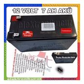 Akülü Oyuncak Arabalar İçin 12 Volt 7 Amper Taze Akü