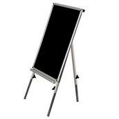 Akyazı Laminat Teleskopik Ayaklı Siyah 65x100 cm Yazı Tahtası
