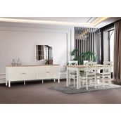 Alaçatı Yemek Odası Takımı - Ceviz - 6
