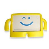 Alan Şanslı iPad 4 9.7 Sarı Karakter Tablet Silikon Kılıf
