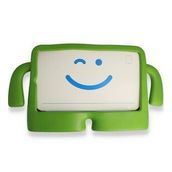 Alan Şanslı iPad 4 9.7 Yeşil Karakter Tablet Silikon Kılıf