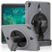 Alan Şanslı iPad 5 Air 9.7 Gri Strap C Otterbox Tablet Kapak Kılıf