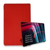 Alan Şanslı iPad 5 Air 9.7 Kırmızı Tablet Smart Kılıf