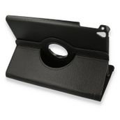 Alan Şanslı iPad 9.7 2018 360 Siyah Tablet Deri Kılıf