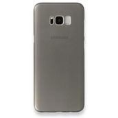 Alan Şanslı Samsung Galaxy S8 Plus PP Ultra İnce Kapak Beyaz Cep Telefonu Kılıfı