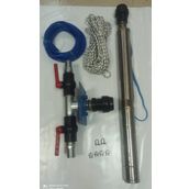 Alarko 4SD10-10 2HP 25 MT Yassı Kablolu 50 MT Halatlı Trifaze Dalgıç Pompa