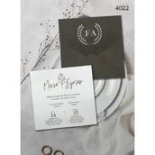 Aldialiyor 4022 Ekolife Düğün Ve Nişan Davetiyesi 100 Adet