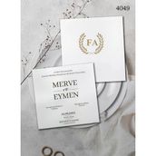 Aldialiyor 4049 Ekolife Düğün Ve Nişan Davetiyesi 500 Adet Al 200 Adet Bizden