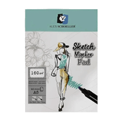 Alex Schoeller ALX:943 A5 160 Gr 40'lı Sketch Marker Pad