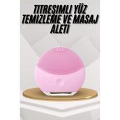 Alfa Aksesuar 03 Hassas Ciltlere Özel Titreşimli Yüz Temizleme ve Masaj Aleti - Çok Renkli