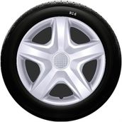 Alfa Romeo SKS-SJS 418 16 İnç 4 Adet Kırılmaz Jant Kapağı