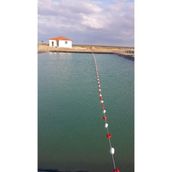 Alfa Sahil Emniyet Kulvar Şamandırası Halatlı Duba 1mt 'de 2 Duba Dizilim - 100 Metre