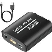 Alfais 4334 HDMI to AV RCA TOS Çevirici Dönüştürücü Adaptör