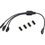 Alfais 4375 RGB Şerit 4 Pin Led Çoklayıcı Splitter