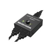 Alfais 4494 2 Port Çift Yönlü HDMI Switch Splitter