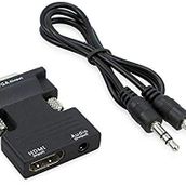 Alfais 4499 Ses Destekli HDMI To VGA Dönüştürücü Adaptör