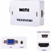 Alfais 4554 VGA to HDMI Kablo Çevirici Dönüştürücü Adaptör