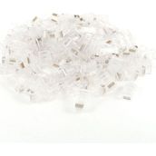 Alfais 4615 Cat6 RJ45 Jack Konnektör Jakı 100 Adet Ethernet Kablo Ucu