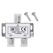 Alfais 4818 2 li Uydu Çanak Splitter Kablo TV Rg6 Anten Çoklayıcı Dağıtıcı