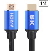 Alfais 5093 UHD 1 m 8K Ultra HD 2.1V 48GBPS Altın Kaplama HDMI Kablo