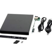 Alfais 5115 USB Sata 12.7 mm DVD RW SSD External Harici Caddy Kutu