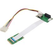 Alfais 5133 PCI Express 1X USB Yükseltici Riser Uzatıcı Kart