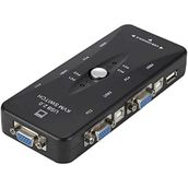 Alfais AL-4210 4 Port USB to KVM Switch Çoklayıcı