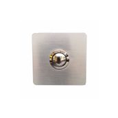 Algatec 304 Paslanmaz Kare 60x60 mm Zil Butonu