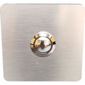 Algatec 304 Paslanmaz Kare 70x70 mm Zil Butonu