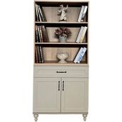 Alin Mdf Kapaklı Şifonyer ve Kitaplık Set - Montajsız