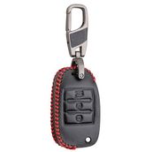 Alisveristime Deri Anahtar Kılıfı (Kia Ceed, Cerato, Sorento, Sportage ile Uyumlu)