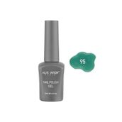 Alix Avien Nail Uv Gel Polish 95 12 ml Işıltılı Yeşil Kalıcı Oje