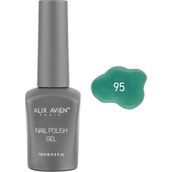 Alix Avien Nail Uv Gel Polish 95 12 ml Işıltılı Yeşil Kalıcı Oje