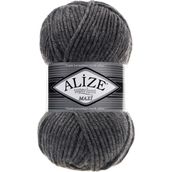 Alize 182 Orta Gri Melanj Superlana Maxi Örgü İpi