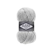 Alize 208 Açık Gri Melanj Superlana Maxi 100 gr Örgü İpi