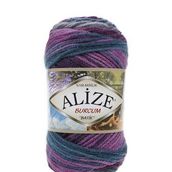 Alize 3366 Burcum Batik Safran 5 Adet El Örgü İpi
