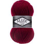 Alize 390 Vişne Superlana Maxi Örgü İpi