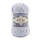 Alize 416 Gri 100 gr Velluto El Örgü İpi