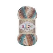 Alize 4603 Diva Batik Abaküs Pembe Örgü İpi