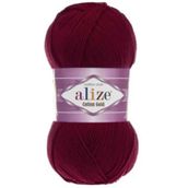 Alize 57 Bordo Cotton Gold El Örgü İpi