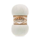 Alize 62 açık Krem 5'li Soft Plus El Örgü İpi