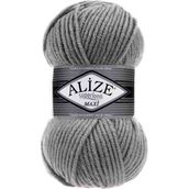 Alize 87 Kömür Grisi Superlana Maxi Örgü İpi