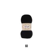 Alize Baby Best 60 Black Siyah Bebe Örgü İplikleri