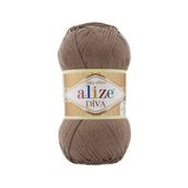 Alize Diva 688 Sütlü Kahve Melanj Örgü İpi