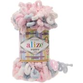 Alize Puffy Color 5864 100 gr Örgü İplik